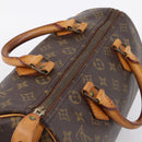LOUIS VUITTON Monogram Speedy 30 Hand Bag M41526 LV Auth 201195A-6