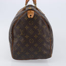 LOUIS VUITTON Monogram Speedy 35 Hand Bag M41524 LV Auth 201198-4