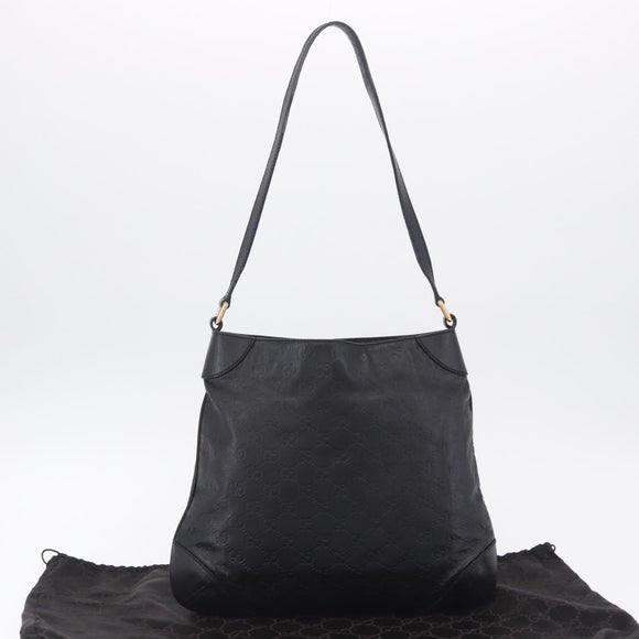 GUCCI GG Canvas Guccissima Bag Leather Outlet Brown Gold 248272 Auth 201199V
