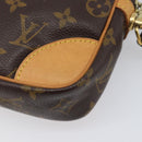 LOUIS VUITTON Monogram Marly Dragonne GM Clutch Bag M51825 LV Auth 201204A-15