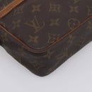 LOUIS VUITTON Monogram Compiegne 23 Clutch Bag M51847 LV Auth 201211-9