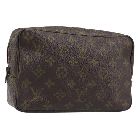 LOUIS VUITTON Monogram Trousse Toilette 23 Clutch Bag M47524 LV Auth 201212