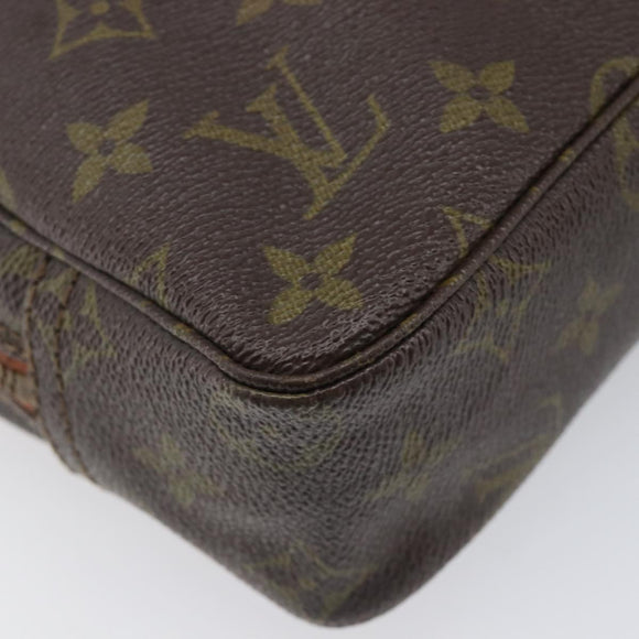 LOUIS VUITTON Monogram Trousse Toilette 23 Clutch Bag M47524 LV Auth 201212