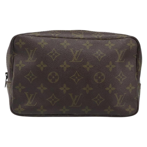 LOUIS VUITTON Monogram Trousse Toilette 23 Clutch Bag M47524 LV Auth 201212
