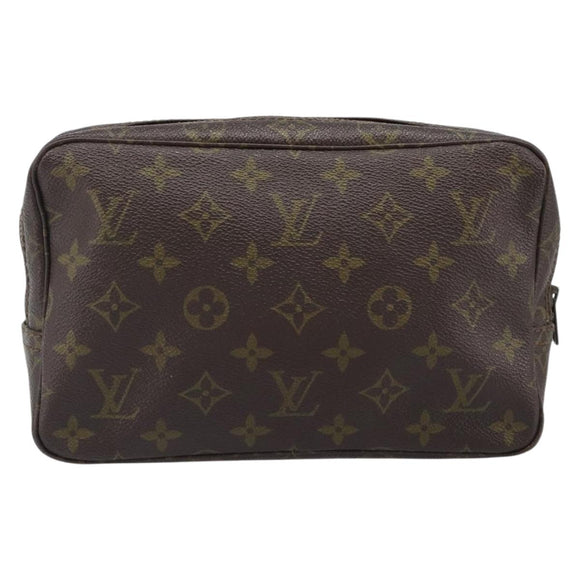 LOUIS VUITTON Monogram Trousse Toilette 23 Clutch Bag M47524 LV Auth 201212