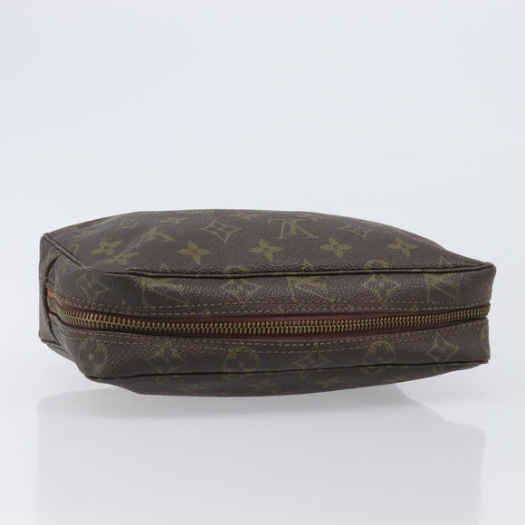 LOUIS VUITTON Monogram Trousse Toilette 23 Clutch Bag M47524 LV Auth 201212