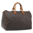 LOUIS VUITTON Monogram Speedy 40 Hand Bag M41522 LV Auth 201213-1