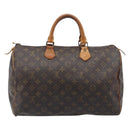 LOUIS VUITTON Monogram Speedy 40 Hand Bag M41522 LV Auth 201213-2