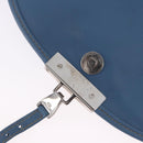 Christian Dior Admit It Shoulder Bag Denim Light Blue Silver Auth 201218V-10