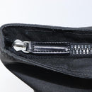 FENDI Hand Bag Canvas Black Silver Auth 201220-14