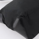 PRADA Shoulder Bag Nylon Black Silver Auth 201223A-11