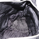 PRADA Shoulder Bag Nylon Black Silver Auth 201223A-19