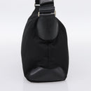 PRADA Shoulder Bag Nylon Black Silver Auth 201223A-4