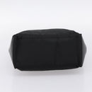 PRADA Shoulder Bag Nylon Black Silver Auth 201223A-9