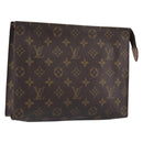 LOUIS VUITTON Monogram Poche Toilette 26 Pouch M47542 LV Auth 201226A-1