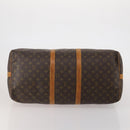 LOUIS VUITTON Monogram Keepall Bandouliere 55 Boston Bag M41414 LV Auth 201227-5