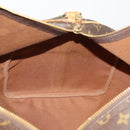 LOUIS VUITTON Monogram Keepall Bandouliere 55 Boston Bag M41414 LV Auth 201227-23