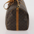 LOUIS VUITTON Monogram Keepall Bandouliere 55 Boston Bag M41414 LV Auth 201227-3