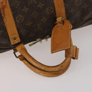LOUIS VUITTON Monogram Keepall Bandouliere 55 Boston Bag M41414 LV Auth 201227-8