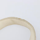 BOTTEGA VENETA INTRECCIATO Hand Bag Leather White Gold Tone 147740 Auth 201228-11