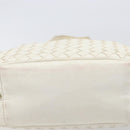 BOTTEGA VENETA INTRECCIATO Hand Bag Leather White Gold Tone 147740 Auth 201228-7