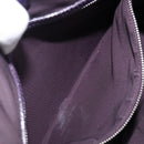 Christian Dior Canage Tote Bag Canvas Purple Silver Auth 201229-23