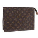 LOUIS VUITTON Monogram Poche Toilette 26 Pouch M47542 LV Auth 201235-1