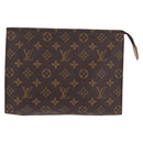 LOUIS VUITTON Monogram Poche Toilette 26 Pouch M47542 LV Auth 201235-13