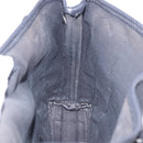 BALENCIAGA Navy Cabas XS Hand Bag Canvas Black Silver 390346 Auth 201237A-20