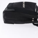 BALENCIAGA Navy Cabas XS Hand Bag Canvas Black Silver 390346 Auth 201237A-5