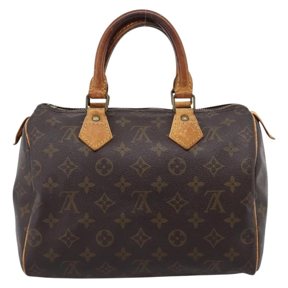 LOUIS VUITTON Monogram Speedy 25 Hand Bag M41528 LV Auth 201242