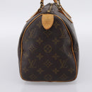 LOUIS VUITTON Monogram Speedy 25 Hand Bag M41528 LV Auth 201242-4