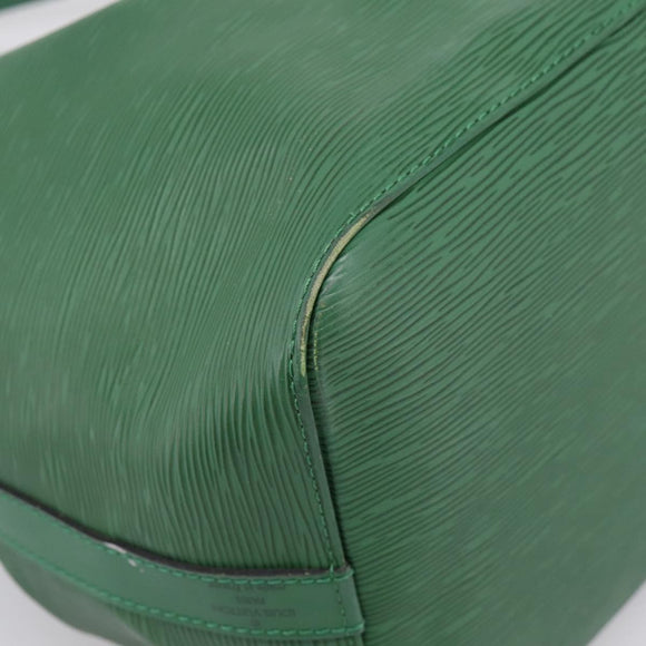 LOUIS VUITTON Epi Petit Noe Shoulder Bag Green M44104 LV Auth 201250A