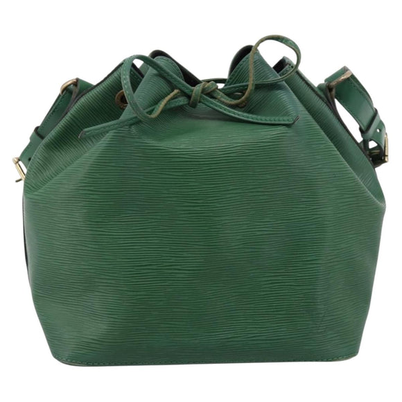 LOUIS VUITTON Epi Petit Noe Shoulder Bag Green M44104 LV Auth 201250A