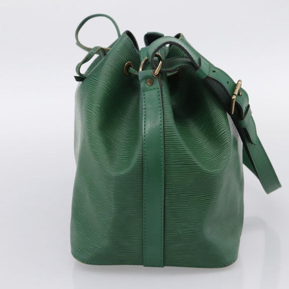 LOUIS VUITTON Epi Petit Noe Shoulder Bag Green M44104 LV Auth 201250A
