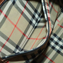 Burberrys Boston Bag Leather Brown Gold Tone Auth 201252A-22