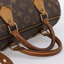 LOUIS VUITTON Monogram Speedy 30 Hand Bag M41526 LV Auth 201254-7