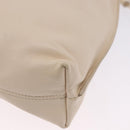 GUCCI Shoulder Bag Leather Cream 001 4403 Auth 201255-16