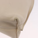 GUCCI Shoulder Bag Leather Cream 001 4403 Auth 201255-18