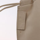 GUCCI Shoulder Bag Leather Cream 001 4403 Auth 201255-21