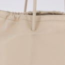GUCCI Shoulder Bag Leather Cream 001 4403 Auth 201255-4