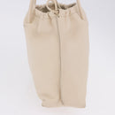 GUCCI Shoulder Bag Leather Cream 001 4403 Auth 201255-5
