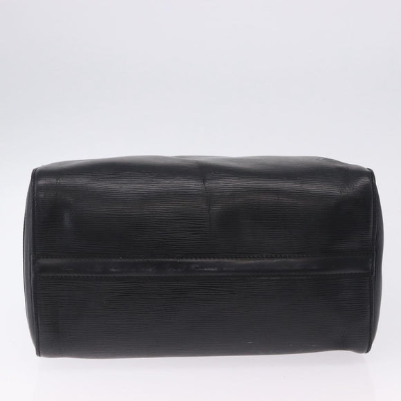 LOUIS VUITTON Epi Speedy 30 Hand Bag Noir black M43002 LV Auth 201256
