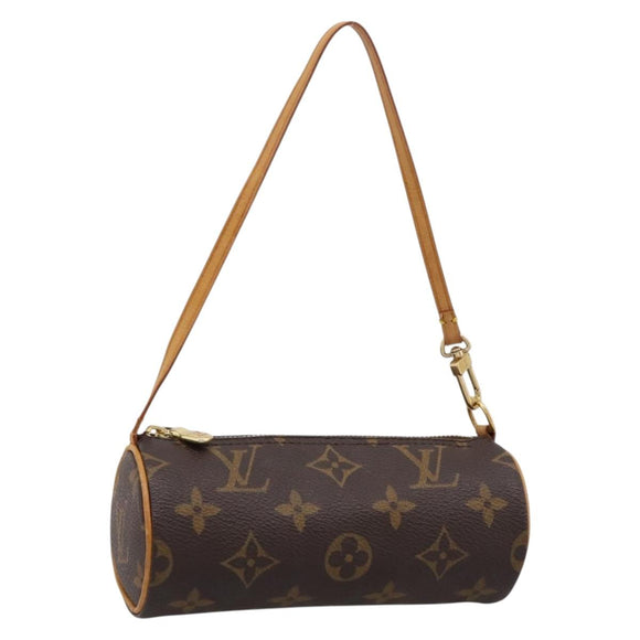 LOUIS VUITTON Monogram Papillon Pouch Pouch LV Auth 201261A