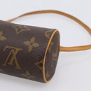 LOUIS VUITTON Monogram Papillon Pouch Pouch LV Auth 201261A-16