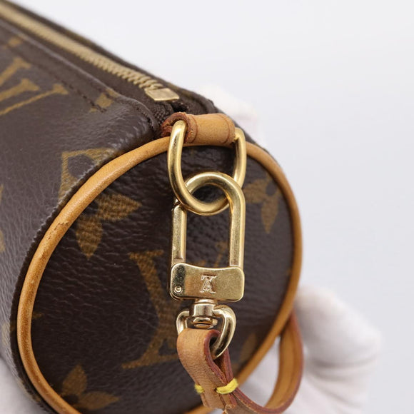 LOUIS VUITTON Monogram Papillon Pouch Pouch LV Auth 201261A