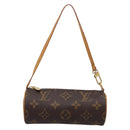LOUIS VUITTON Monogram Papillon Pouch Pouch LV Auth 201261A-13