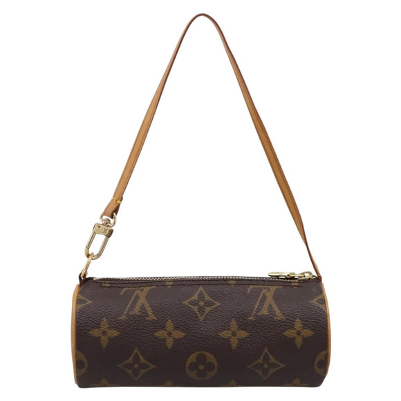 LOUIS VUITTON Monogram Papillon Pouch Pouch LV Auth 201261A