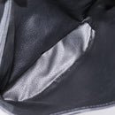 CELINE Macadam Canvas Hand Bag PVC Leather Black Gold Auth 201262V-23