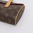 LOUIS VUITTON Monogram Sonatine Hand Bag M51902 LV Auth 201268V-9